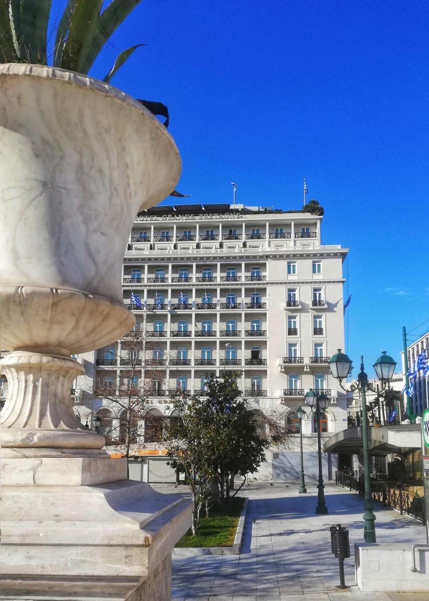 Athens *Blue Grand Suite *Di Giorgio Central Apartment Luaran gambar