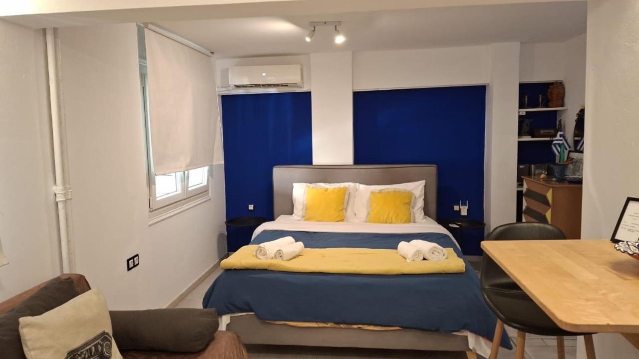 Athens *Blue Grand Suite *Di Giorgio Central Apartment Luaran gambar