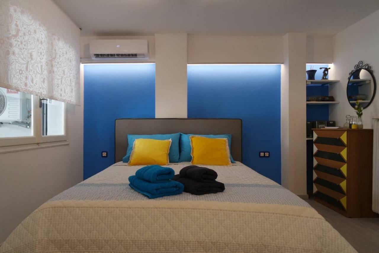 Athens *Blue Grand Suite *Di Giorgio Central Apartment Luaran gambar