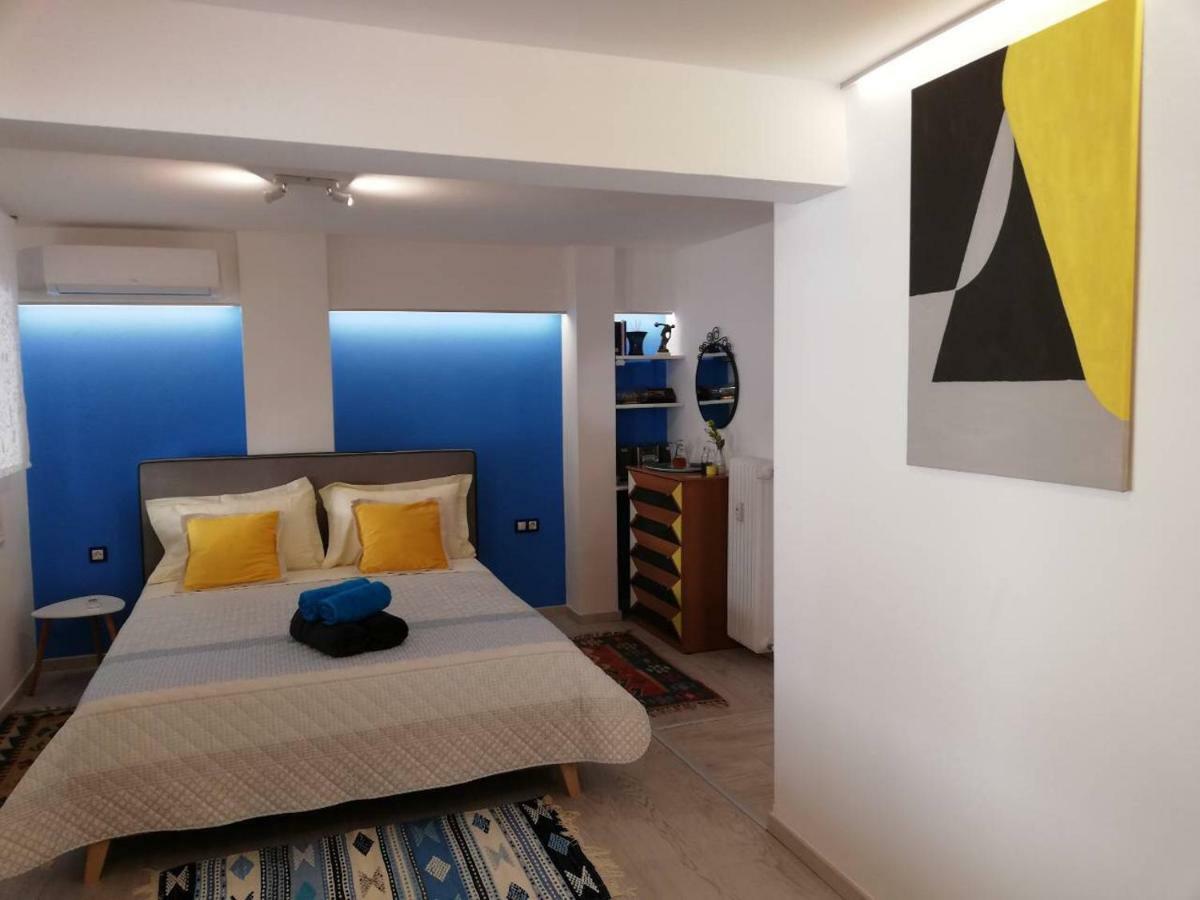 Athens *Blue Grand Suite *Di Giorgio Central Apartment Luaran gambar